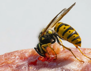 ハチに舌を刺された男性、自分の舌で窒息死 