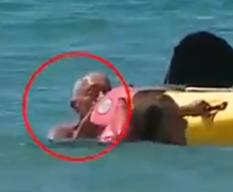 お見事＞ 【映像】潮に流された女性2人 を救助　泳ぎ達者なポルトガル大統領 