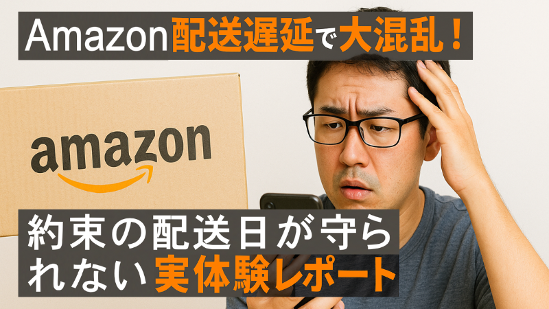 約束の配送日が守られない実体験レポート